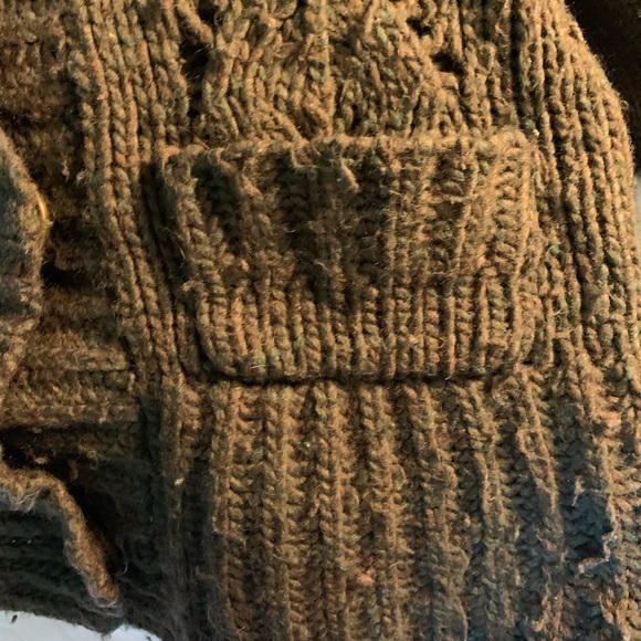 Short,thick button cardigan - Picture 5 of 12